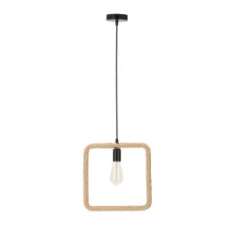 quadro-lampa-wiszaca-czarny-bezowy-1x40w-e27-candellux