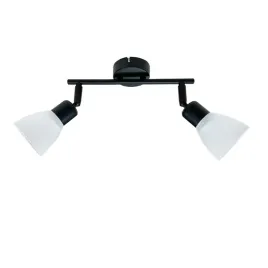 costa-listwa-2x40w-e14-czarny-klosz-bialy-candellux