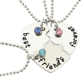damski-naszyjnik-3sz-lancuszki-przyjazni-dla-przyjaciolek-serce-bff-srebrny