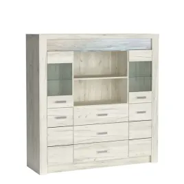 klasyczna-duza-witryna-velaro-137cm-salon-biuro-polki-kraft-bialy