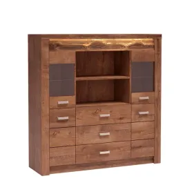 klasyczna-duza-witryna-velaro-137cm-salon-biuro-polki-jesion-jasny