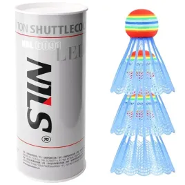 lotki-nylonowe-do-badmintoa-swiecace-led-3x-nbl6091-nils