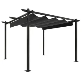 altana-ogrodowa-ze-zwijanym-dachem-3x3-m-antracytowa