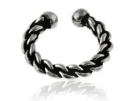 nausznica-pleciona-ear-cuff-warkocz-zacisk-kn144