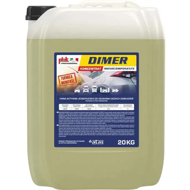 Atas Dimer  Monocomponente   - jednofazowa piana aktywna do mycia 20kg