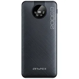 powerbank-awei-p134k-20000mah-czarny-black-wyswietlacz-kable-usb-pd-light