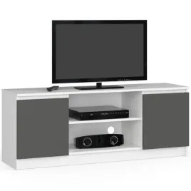 szafka-rtv-140-cm-stojaca-tv-komoda-6-polek-2-drzwi-biala-grafit-szary