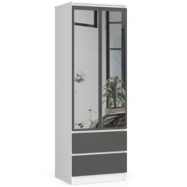 szafa-do-garderoby-z-lustrem-bialy-szary-60-cm