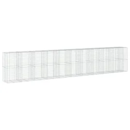 kosz-gabionowy-z-pokrywa-1050x100x200-cm-galwanizowane-zelazo