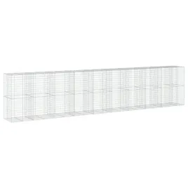 kosz-gabionowy-z-pokrywa-950x100x200-cm-galwanizowane-zelazo