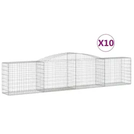 kosze-gabionowe-10-szt-400x50x80-100-cm-galwanizowane-zelazo