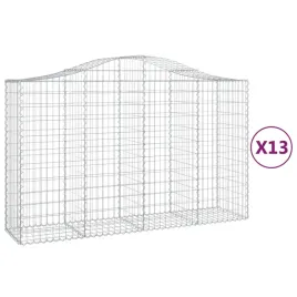 kosze-gabionowe-13-szt-200x50x120-140cm-galwanizowane-zelazo