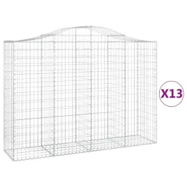 kosze-gabionowe-13-szt-200x50x140-160cm-galwanizowane-zelazo
