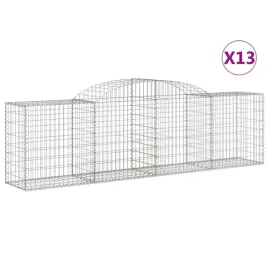 kosze-gabionowe-13-szt-300x50x80-100-cm-galwanizowane-zelazo