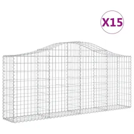 kosze-gabionowe-15-szt-200x30x80-100-cm-galwanizowane-zelazo