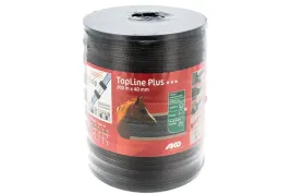 tasma-ogrodzeniowa-top-line-plus-tricond-200-m-x-40-mm-brazowa-ako