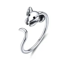 pierscionek-mysz-myszka-srebrny-925-regulowany