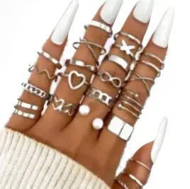 srebrny-zestaw-pierscionkow-retro-punk-boho-piekny-23-pierscionki-14-18-mm