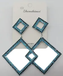 kolczyki-srebrne-duze-romby-granatowo-turkusowe-cyrkonie
