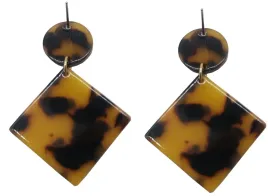 piekne-kolczyki-zlote-wiszace-bursztynowe-romby