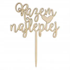op186-topper-slubny-razem-najlepiej