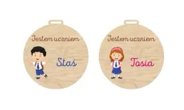 med09-uv-medal-jestem-uczniem-rozne-wzory-personalizacja