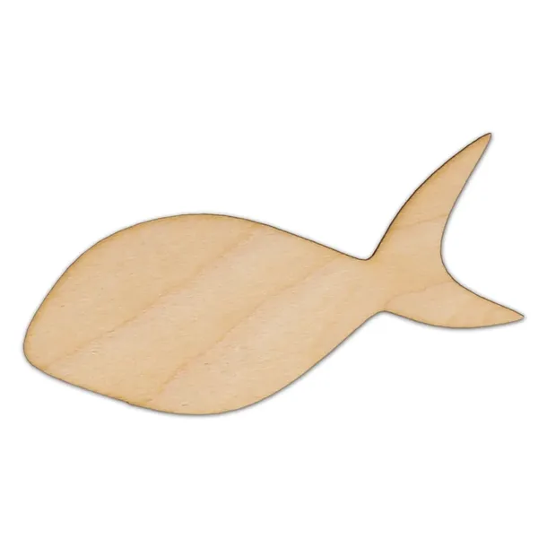 AD020-2 Duża rybka drewniana