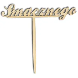 op087-topper-z-napisem-smacznego