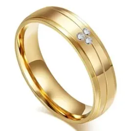 zlota-obraczka-ze-stali-z-diamentowymi-kamieniami