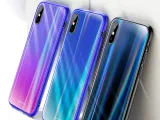 baseus-etui-laser-iphone-x-xs-niebiesko-czerwone-stan-nowy