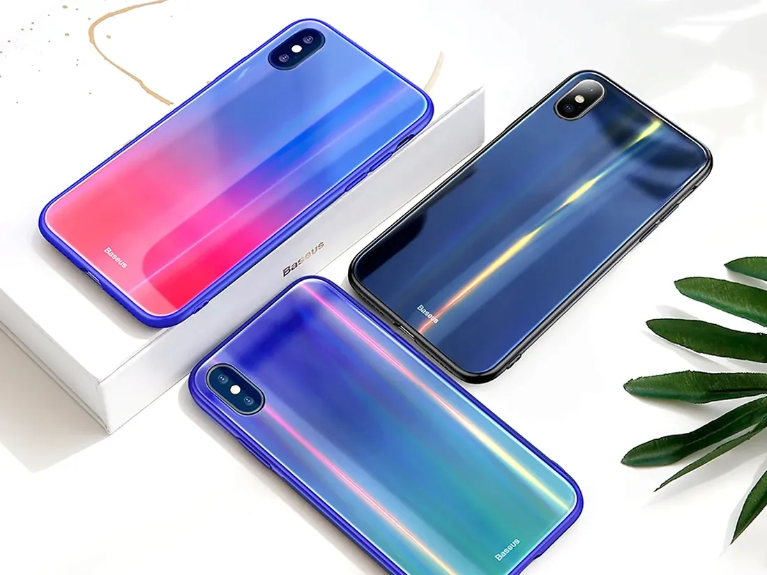baseus-etui-laser-iphone-x-xs-niebiesko-czerwone