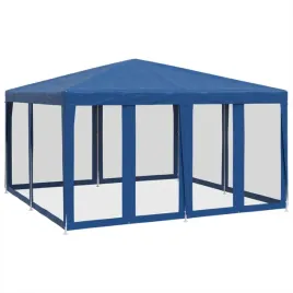 namiot-imprezowy-z-8-scianami-z-siatki-niebieski-4x4-m-hdpe