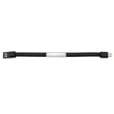 kabel-usb-bracelet-czarny-stan-nowy