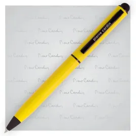dlugopis-metalowy-touch-pen-soft-touch-pierre-cardin-celebration-zolty