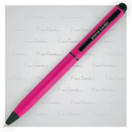dlugopis-metalowy-touch-pen-soft-touch-pierre-cardin-celebration-rozowy