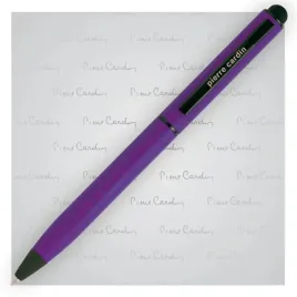 dlugopis-metalowy-touch-pen-soft-touch-pierre-cardin-celebration-fioletowy