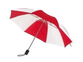 parasol-skladany-kemer-regular-czerwony-bialy