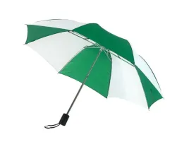 parasol-skladany-kemer-regular-zielony-bialy