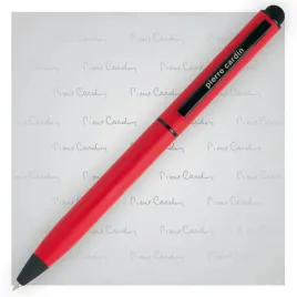 dlugopis-metalowy-touch-pen-soft-touch-pierre-cardin-celebration-czerwony
