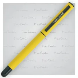 pioro-kulkowe-touch-pen-soft-touch-pierre-cardin-celebration-zolte