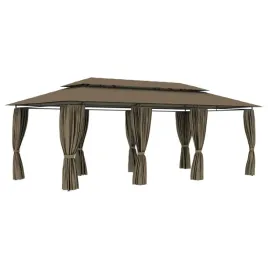 altana-ogrodowa-z-zaslonami-i-zadaszeniem-uv-taupe-600x298x270-cm
