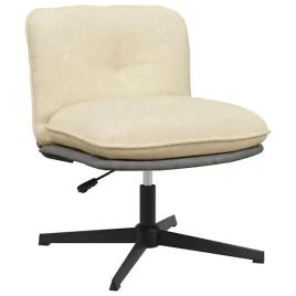 obrotowe-krzeslo-biurowe-kremowe-obite-tkanina