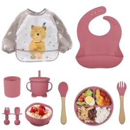 silikonowy-zestaw-dla-dzieci-talerz-miseczka-lyzka-lekkie