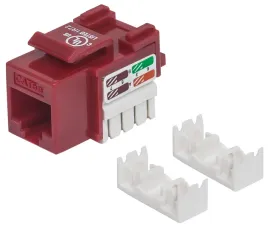 modul-keystone-rj45-utp-cat5e-czerwony-punch-down