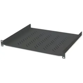 polka-1u-400mm-rack-19-2-pkt-mocowania-perforowana-czarna