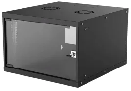 szafka-wiszaca-6u-540x560-rack-19-basic-flatpack-czarna