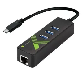 karta-sieciowa-adapter-usb-c-na-gigabit-rj45-hub-3x-usb-3-0