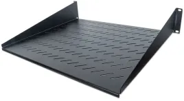polka-2u-400mm-rack-19-2-pkt-mocowania-perforowana-czarna