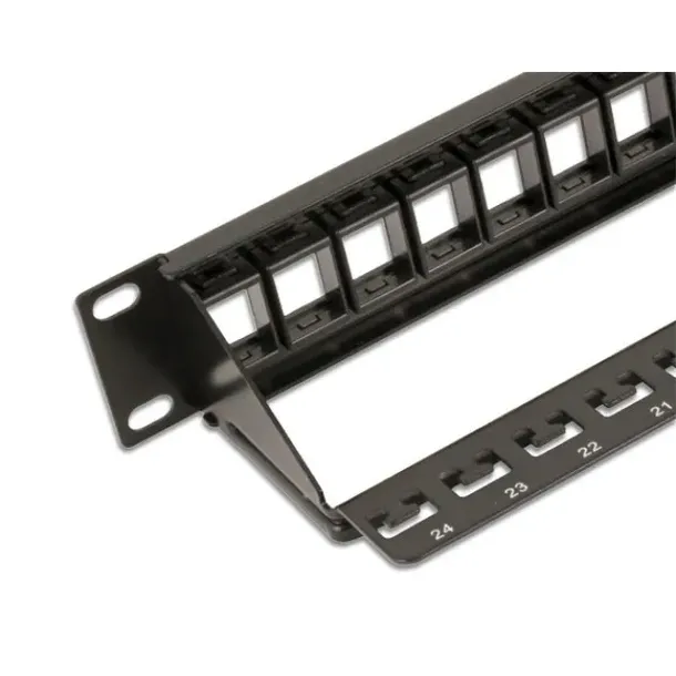 patch-panel-24-porty-na-moduly-keystone-1u-czarny