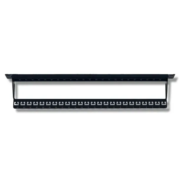 patch-panel-24-porty-na-moduly-keystone-1u-czarny